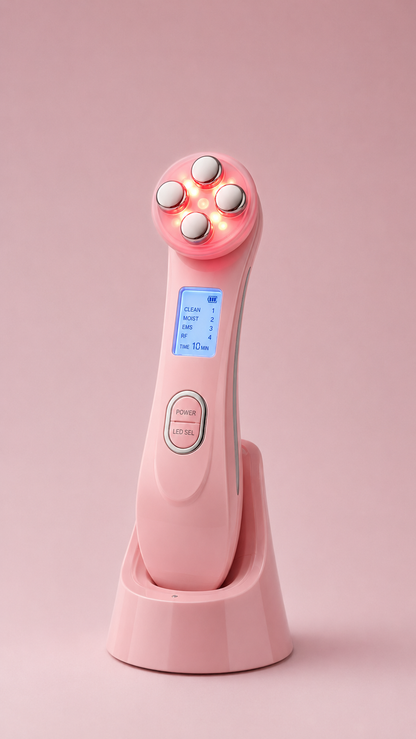 Estimulador Facial EMS Reafirmante y Antiedad